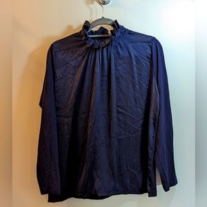 Banana Republic Ruffle neck blouse